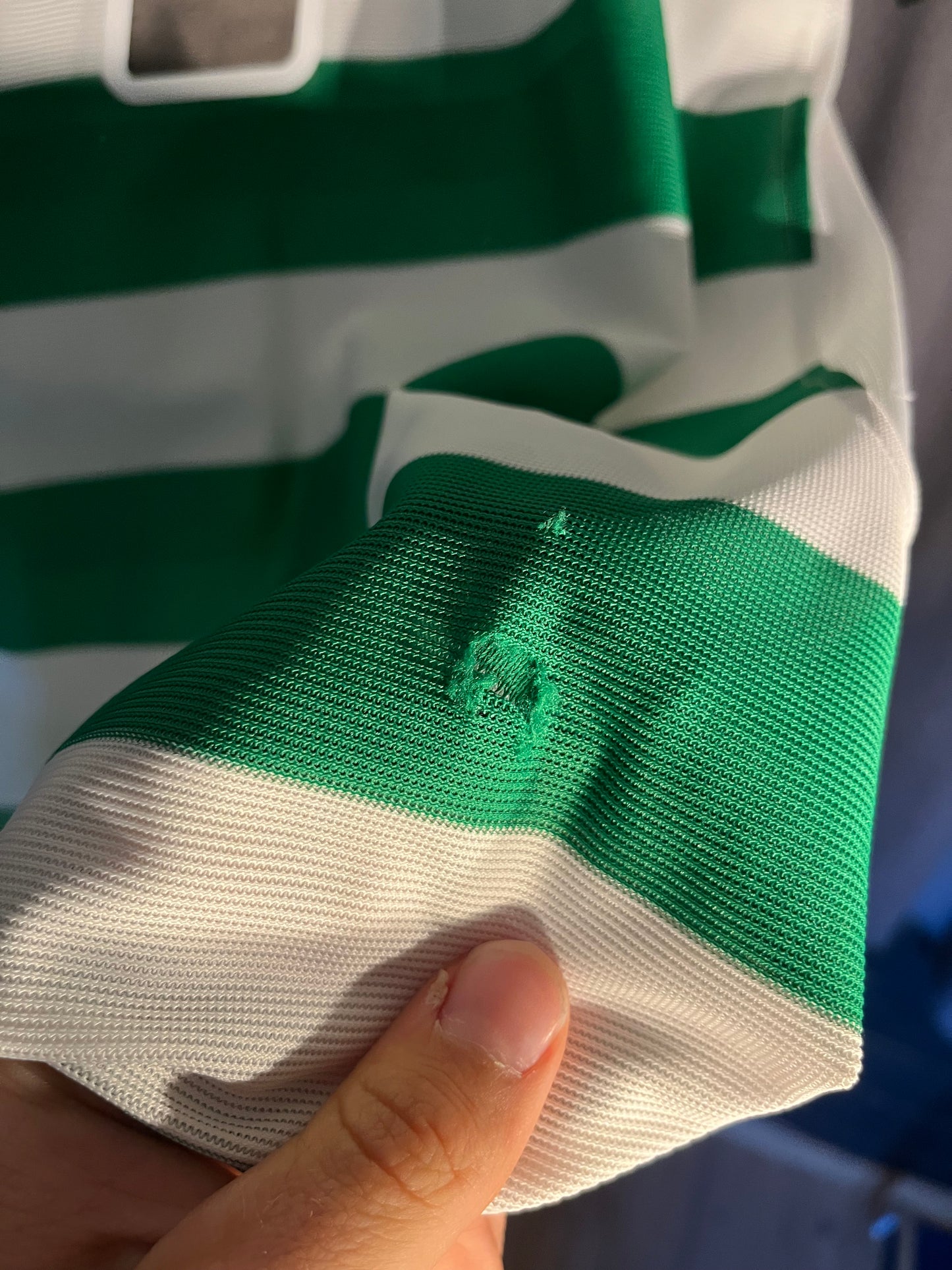 Celtic 2002/3 Hjemmedrakt - Larsson #7 - 7/10 (1 hull bak) - Strl XL
