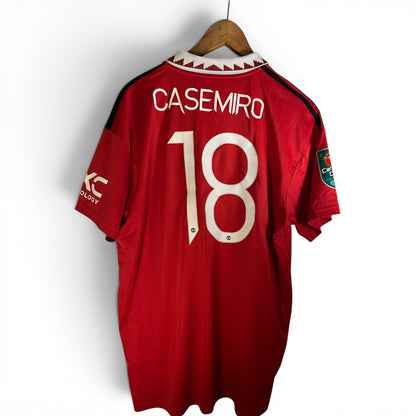 Manchester United 22/23 (H) - Casemiro #18 - 8/10 - X Large