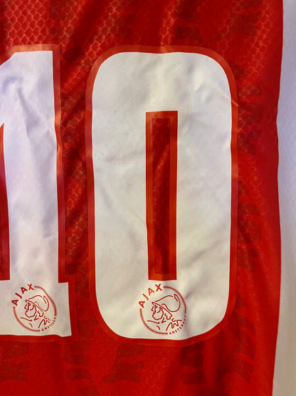 Ajax 1998/99 Hjemmedrakt - Litmanen #10 - 7.5/10 - Str X Large