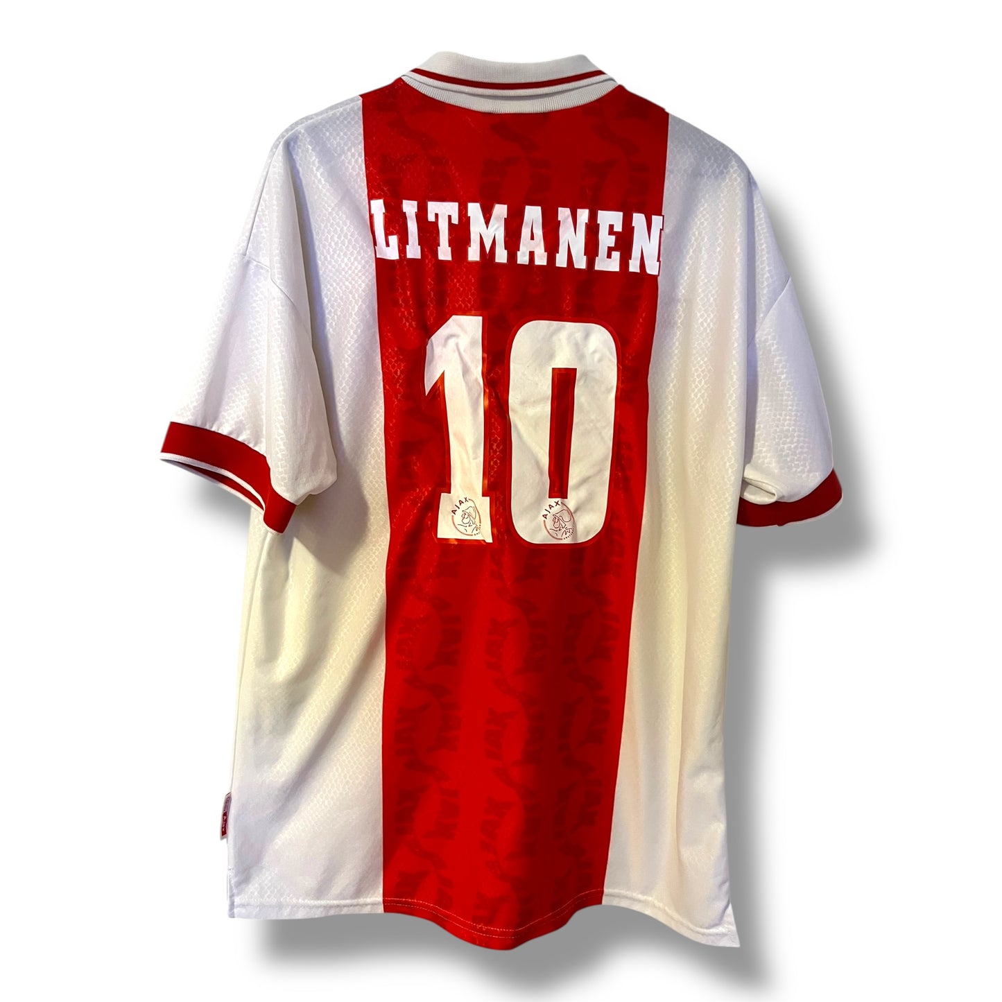 Ajax 1998/99 Hjemmedrakt - Litmanen #10 - 7.5/10 - Str X Large
