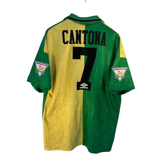 Manchester United 92/94 (T) - Cantona #7 - 8/10 - X Large