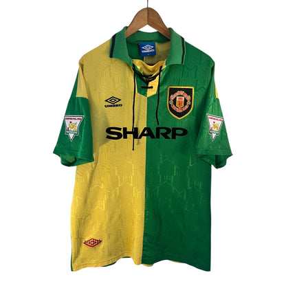 Manchester United 92/94 (T) - Cantona #7 - 8/10 - X Large