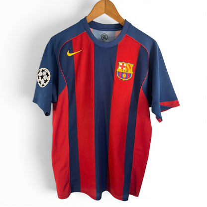 Barcelona 04/05 (H) - Ronaldinho #10 - 8/10 - Medium