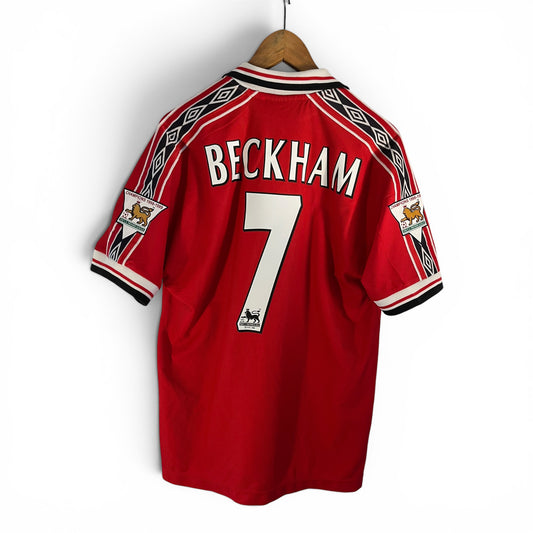 Manchester United 98/99 (H) - Beckham #7 - 8/10 - Large