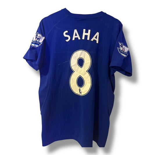 Everton 2010/11 Hjemmedrakt - Saha #8 - 8/10 - Str Medium