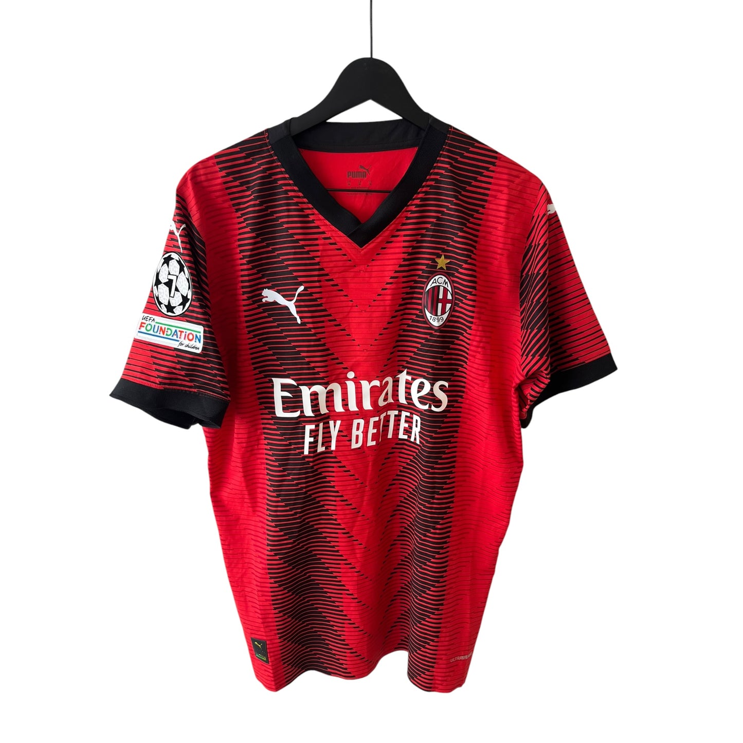 AC Milan 23/24 (H) *Spillerversjon* - Loftus Cheek #8 - 8/10 - Medium