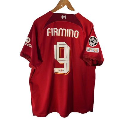Liverpool 22/23 (H) - Firmino #9 - 8/10 - X Large