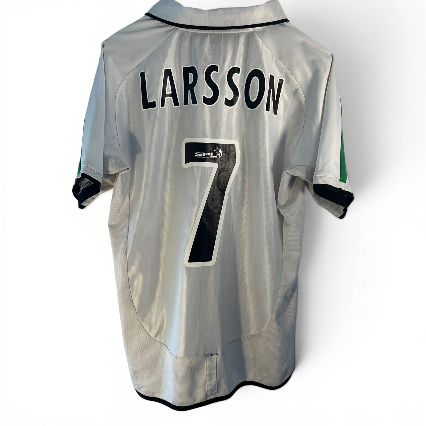 Celtic 01/02 (B) - Larsson #7 - 5/10 - Medium