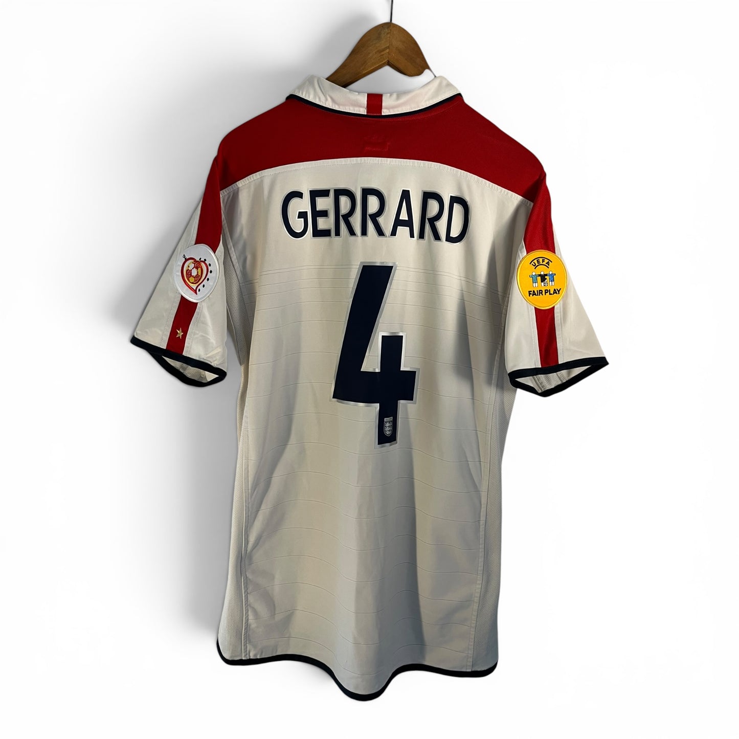 England 2004 (H) - Gerrard #4 - 7.5/10 - X Large