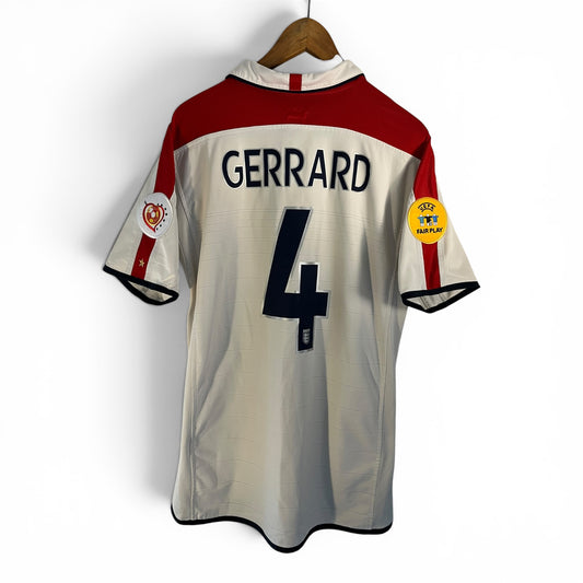 England 2004 (H) - Gerrard #4 - 7.5/10 - X Large
