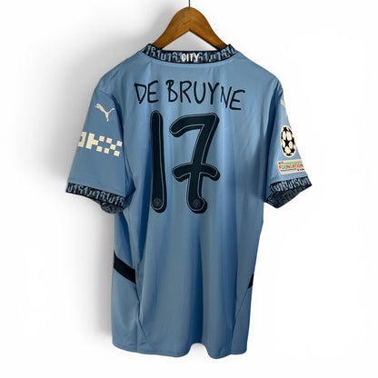 Manchester City 24/25 (H) - De Bruyne #17 - 10/10 - Large