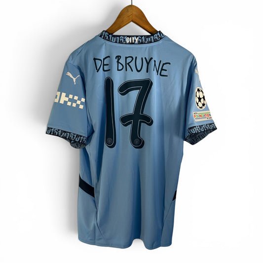 Manchester City 24/25 (H) - De Bruyne #17 - 10/10 - Large