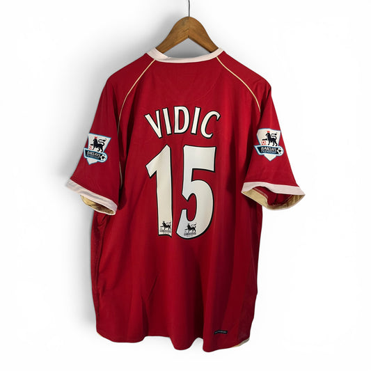 Manchester United 06/07 (H) - Vidic #15 - 8/10 - X Large