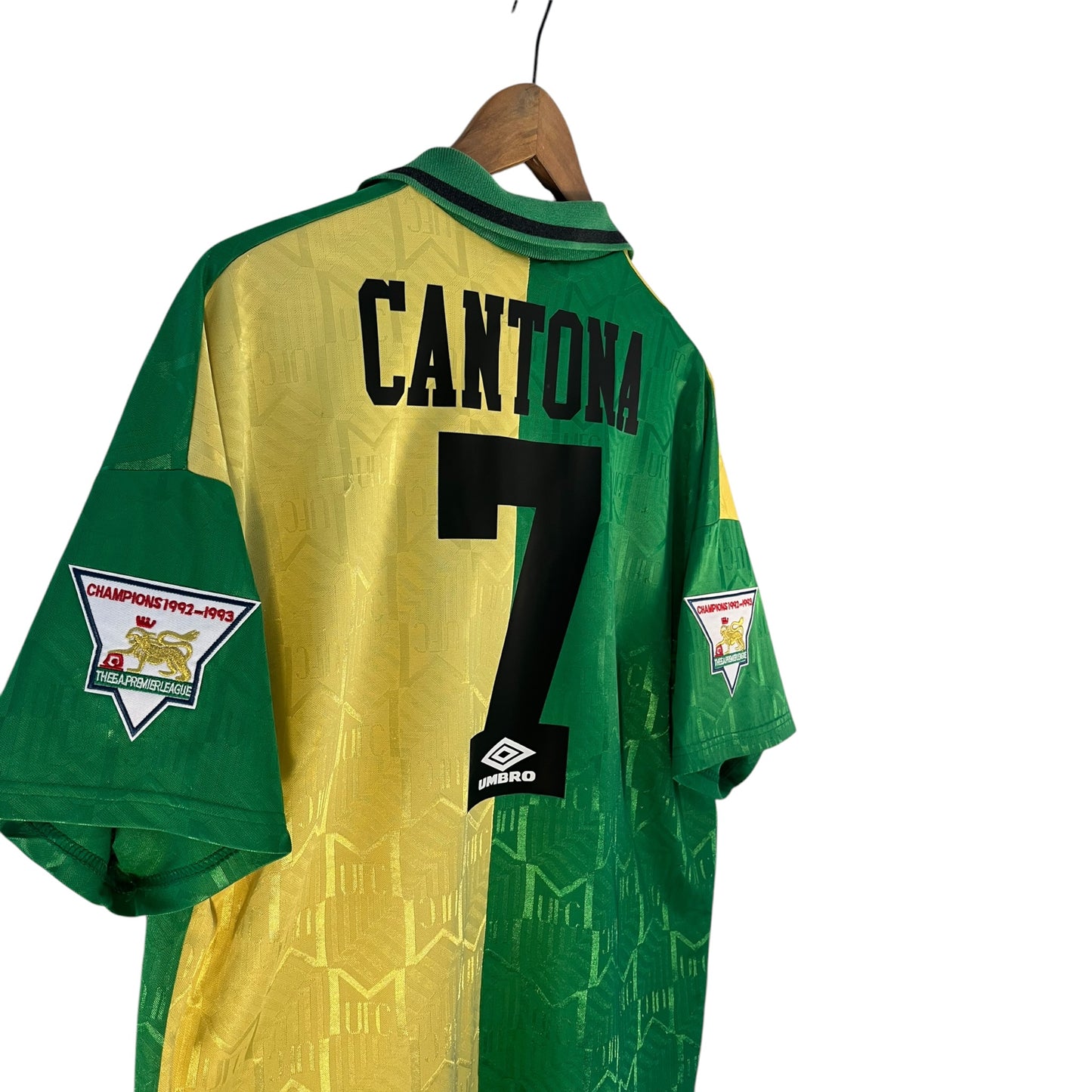Manchester United 92/94 (T) - Cantona #7 - 8/10 - X Large