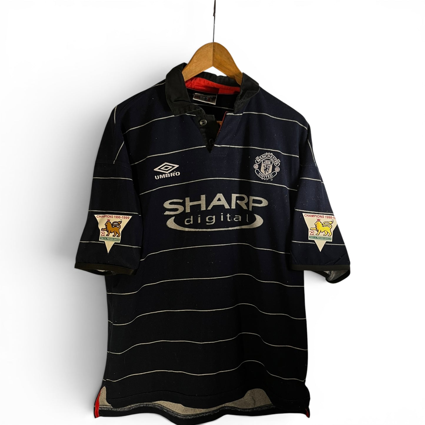 Manchester United 99/00 (B) - Solskjaer #20 - 8/10 - Large