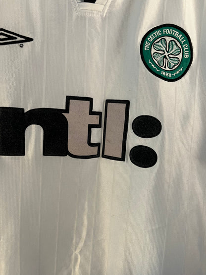 Celtic 01/02 (B) - Larsson #7 - 5/10 - Medium